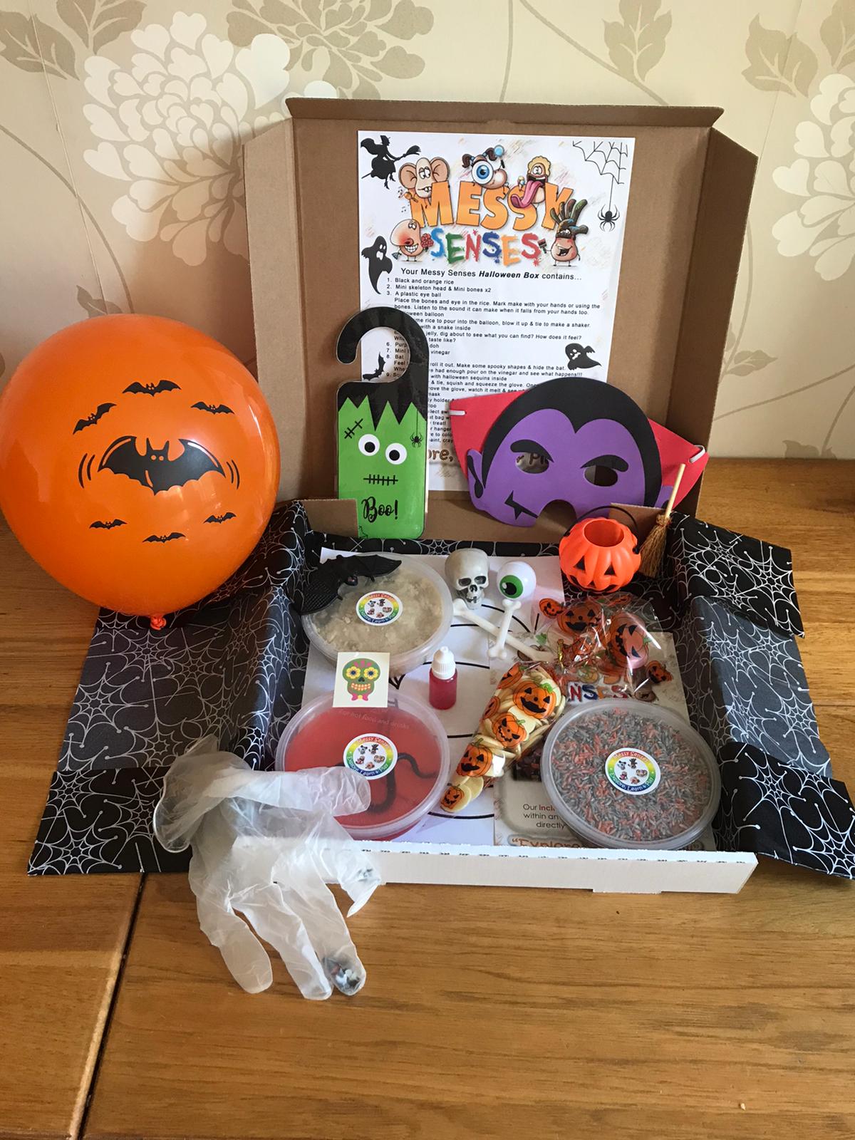 Messy Senses Halloween Sensory Box