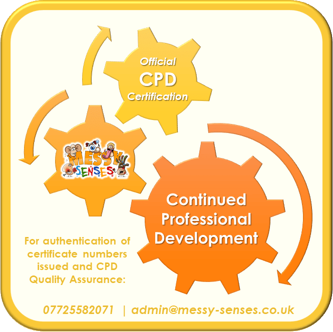 Messy Senses CPD Logo